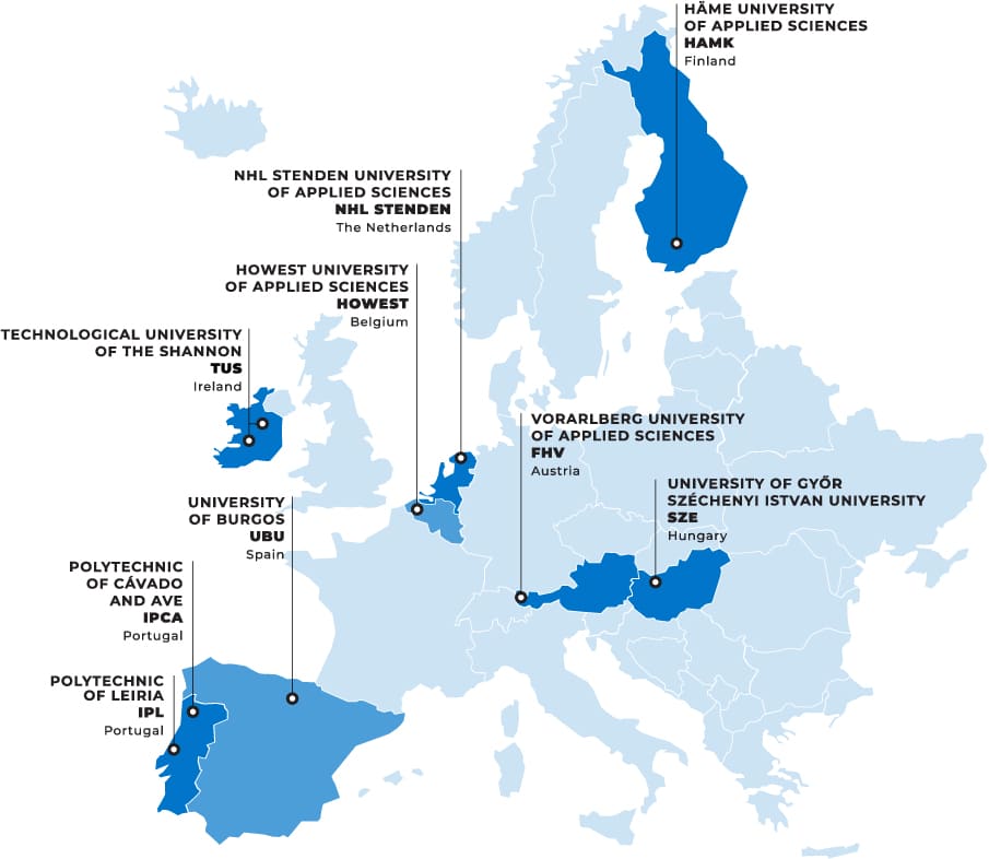 RUN-EU-verkoston jäseniä