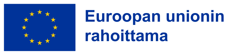 Logo: Euroopan unionin rahoittama