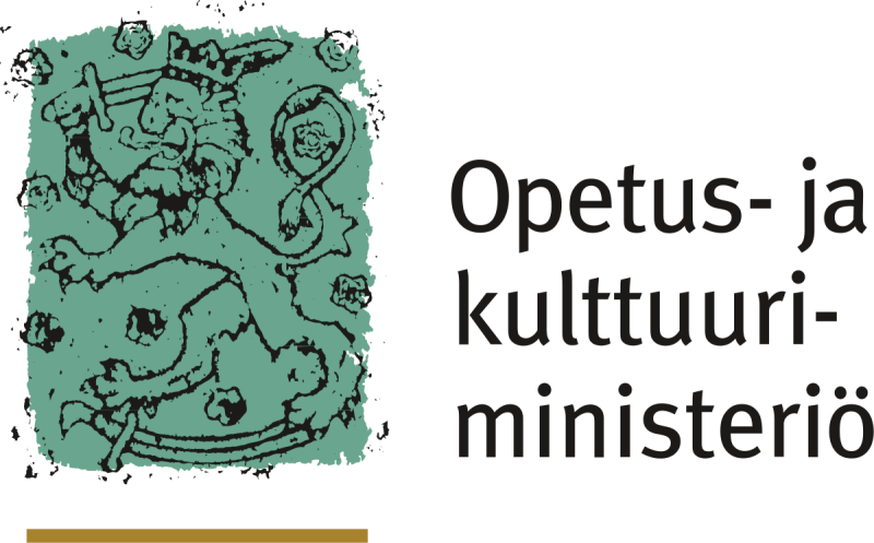Opetus- ja kulttuuriministeriön logo
