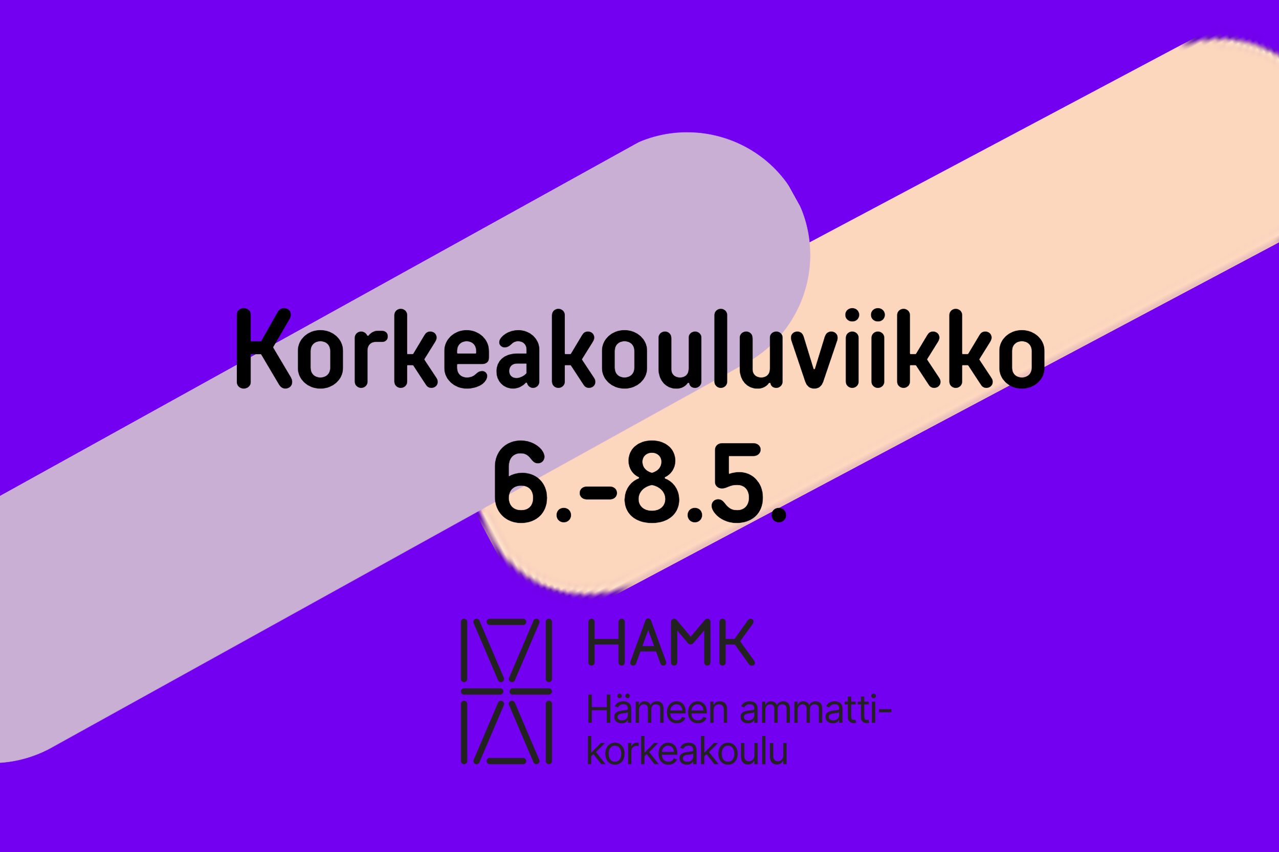 Korkeakouluviikko 6.-8.5.