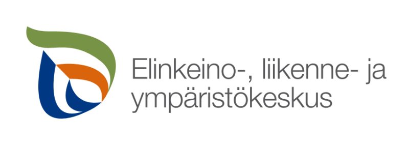 Logo: Elinkeino-, liikenne- ja ympäristökeskus