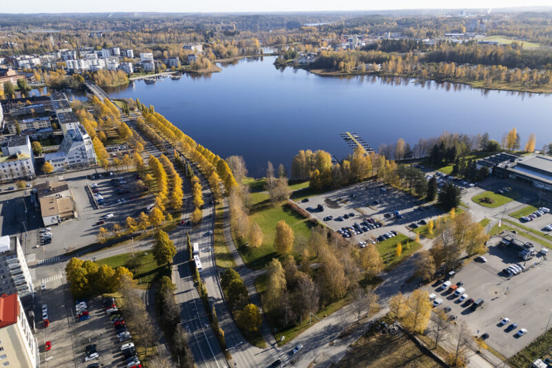 Ilmakuva Hämeensaaresta